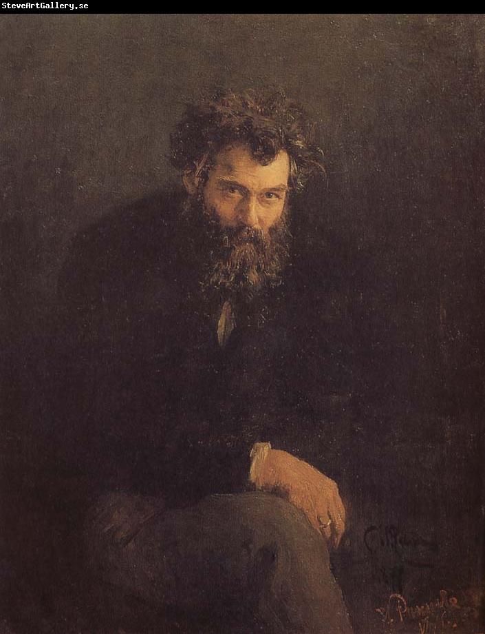 Ilia Efimovich Repin Shishkin portrait